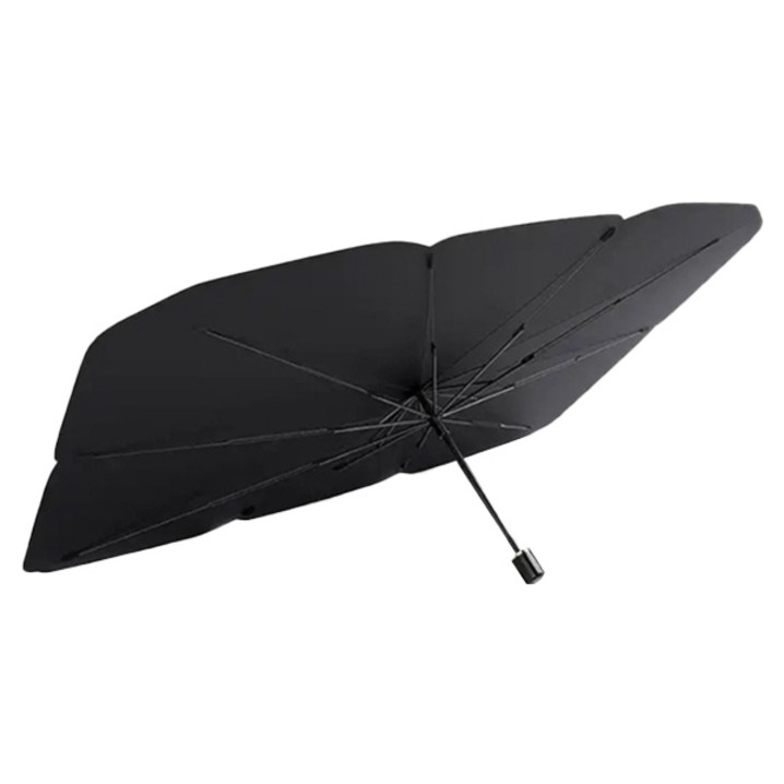 자동차용품 아이엠듀 썬브렐라 차량용 햇빛가리개 우산형 대형, 블랙, 1개