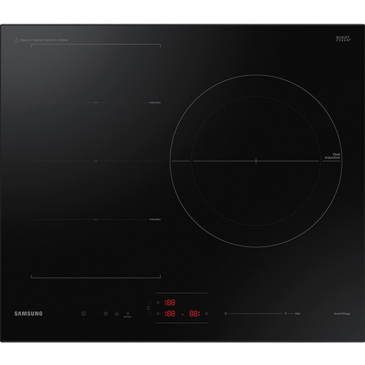 삼성전자 빌트인 인덕션 전기레인지 블랙 3구 방문설치