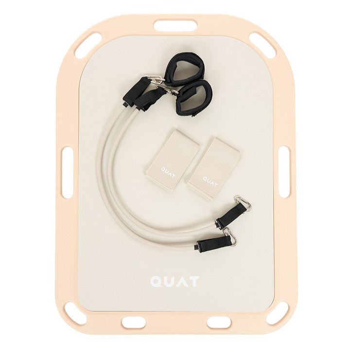 콰트 바로보드 튜빙밴드 2p  탄성밴드 2p 세트, 화이트, 1세트