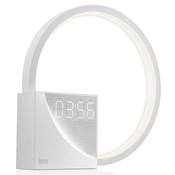 브리츠 ASMR 알람 시계 무드등 블루투스 스피커 BZMCK300