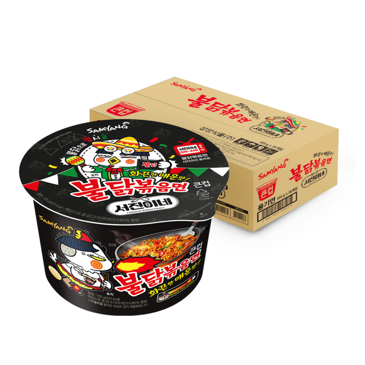 삼양 불닭볶음면 큰컵 105g