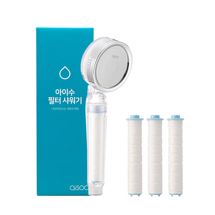 아이수 필터샤워기 리필필터 3p, 1세트, 단일색상