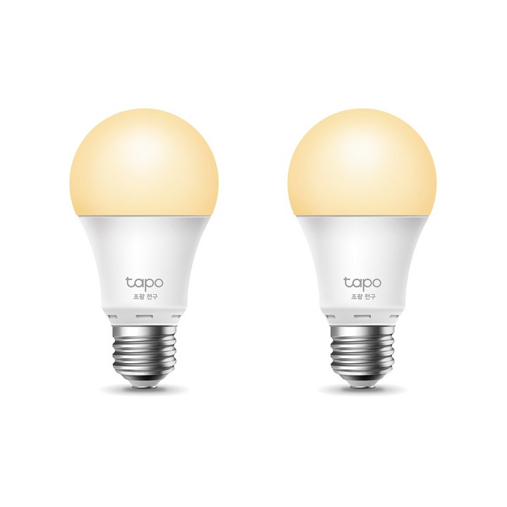티피링크 스마트 IoT E26 소켓 LED 조광 전구