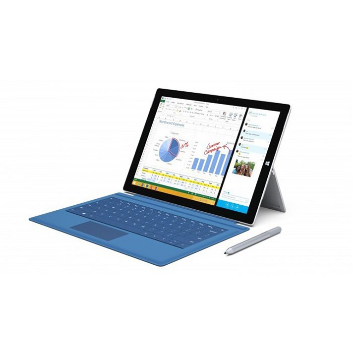 Microsoft 서피스 프로3 i54300U 4GB SSD128GB 12인치 2160 x 1440 윈10, 실버, 128GB, WiFi