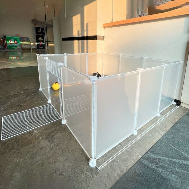 펫블리스 접이식 반려동물용 울타리 공간분리 펜스