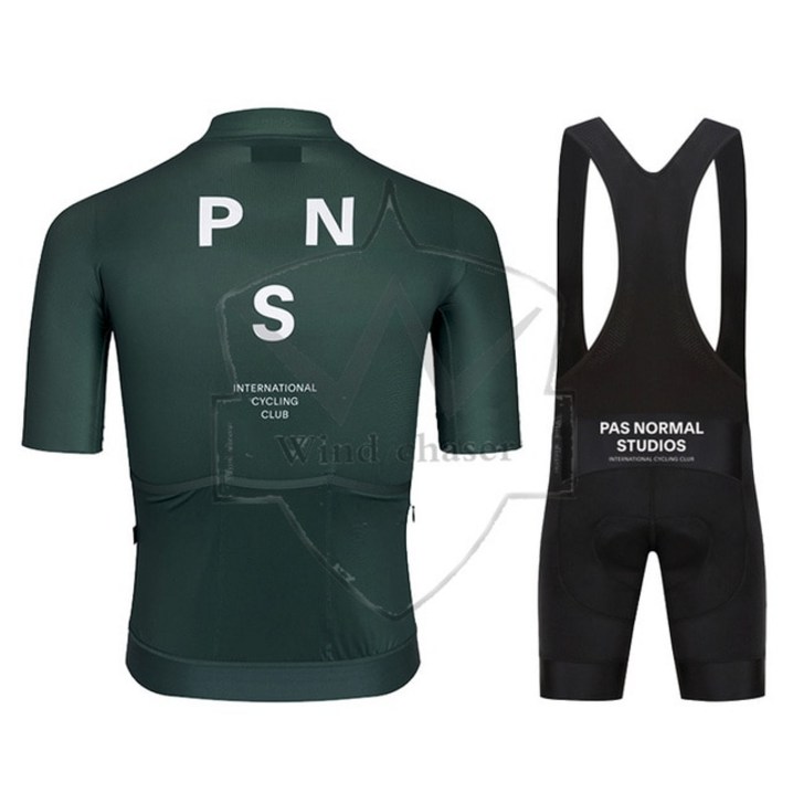 파노말 스튜디오 PNS 사이클링 의류 PAS NORMAL STUDIOS 2022 반팔 로파 시클리스모 저지 세트 자전거 유니폼 셔츠