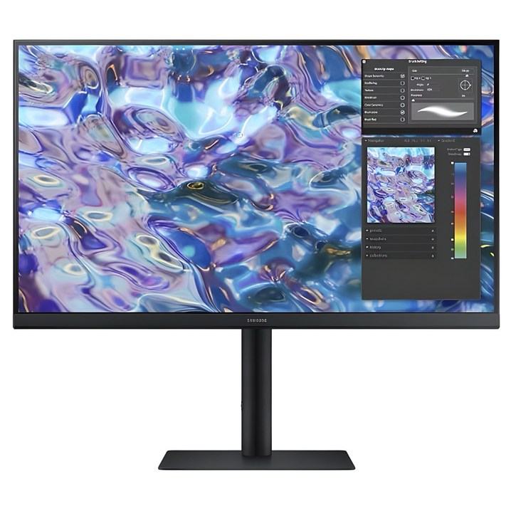 삼성전자 QHD 모니터 FreeSync S61B 68.4 cm IPS, 네로우베젤, 회전 리프트, 27형,75 Hz,S27B610EQC 삼성전자 QHD 모니터 FreeSync S61B 68.4 cm IPS, 네로우베젤, 회전 리프트, 27형,75 Hz,S27B610EQC