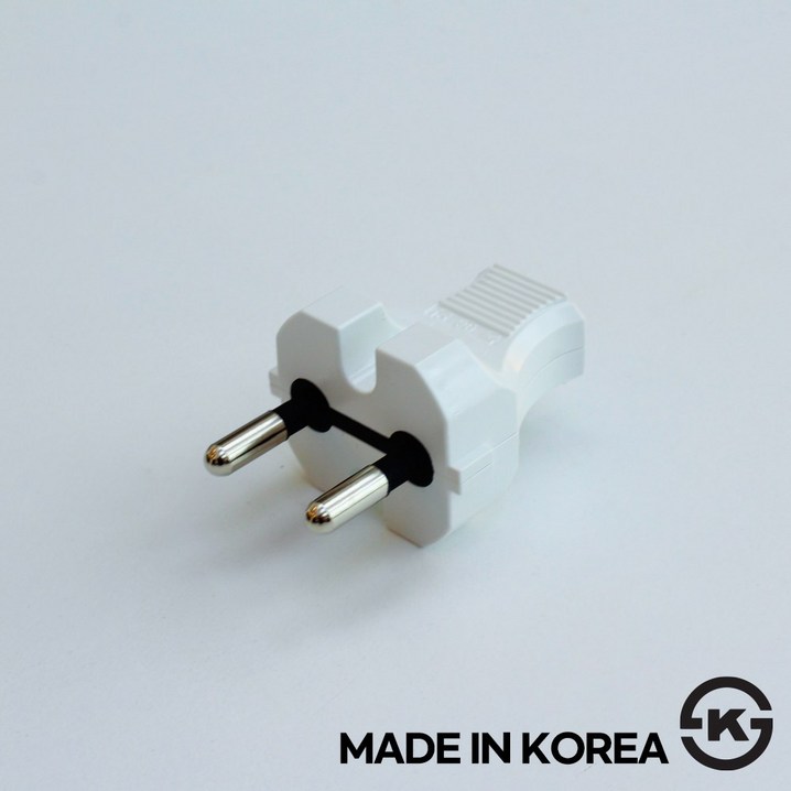 에스디포 동양 국산 일자 무접지 플러그 돼지코, 10개, 63mm