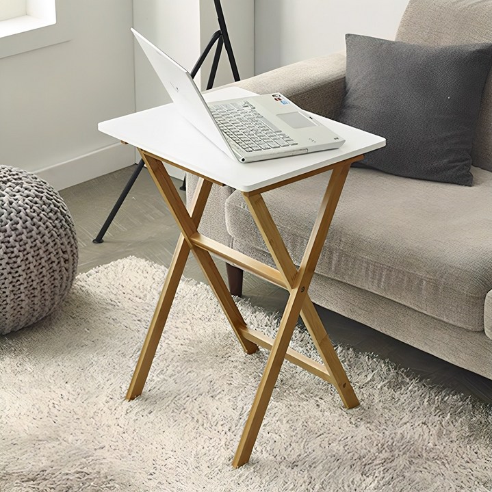 Athome 원목 컬러 접이식 테이블