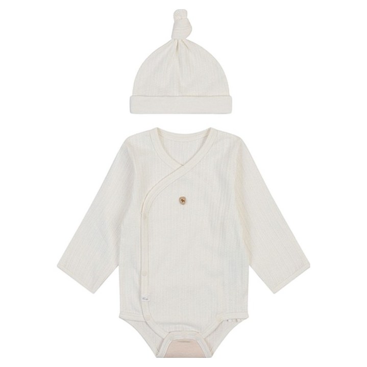 에뜨와 아동용 슈이 배내 바디수트 세트 + 쇼핑백