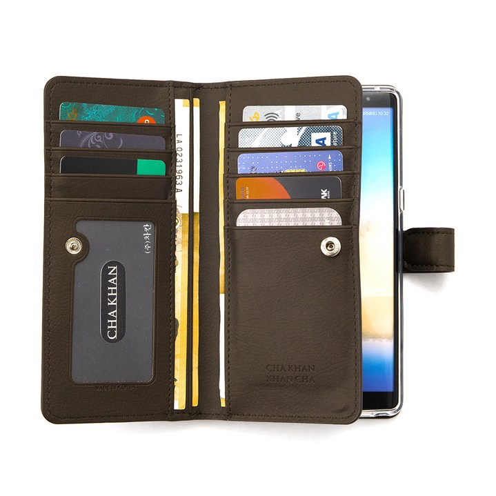 칸차 쿤 양면형 다이어리 휴대폰 케이스