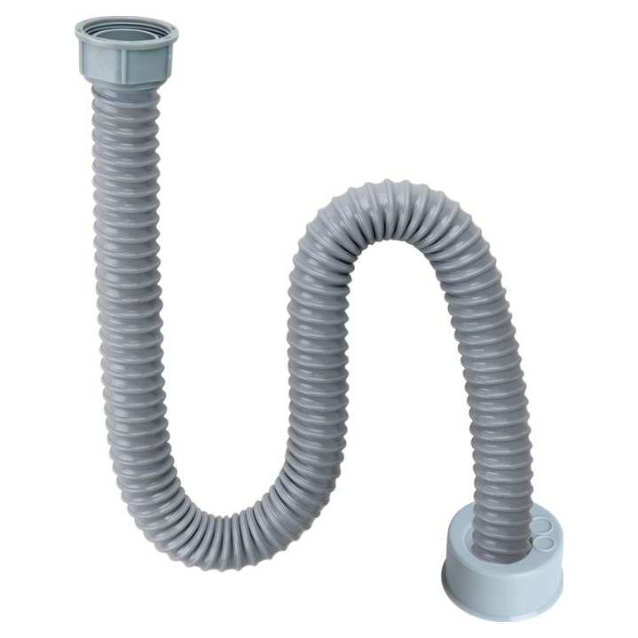 와이넷 국산 싱크대호스 100cm + 악취방지캡 세트