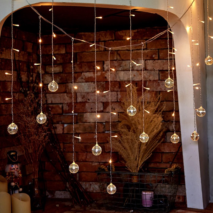 아스파시아 파티볼 환히 비추는 줄전구