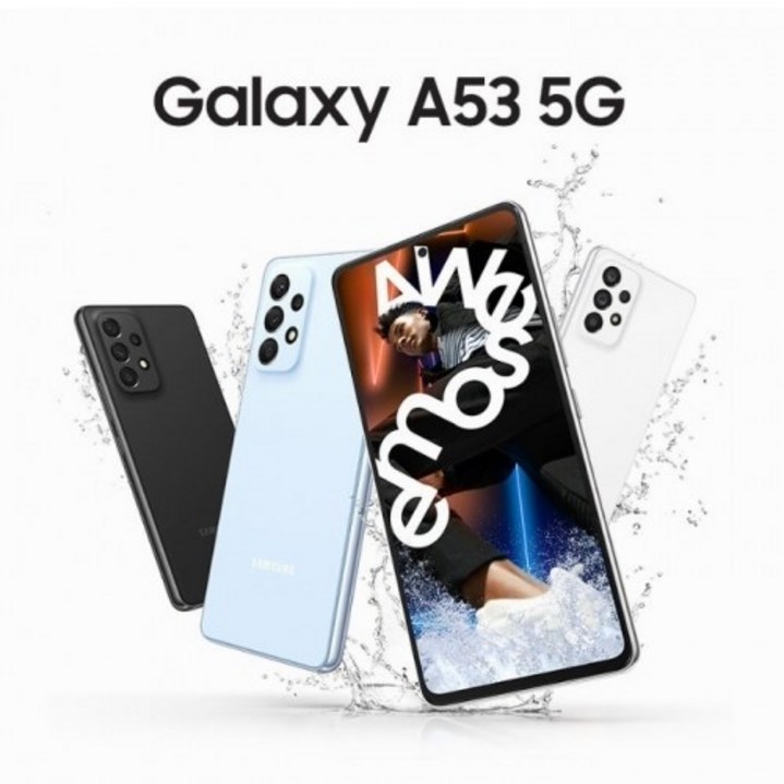 삼성전자 갤럭시 A53 5G 128GB 공기계 중고폰 자급제폰 리퍼폰 SM-A536N, 어썸 블루, 128GB
