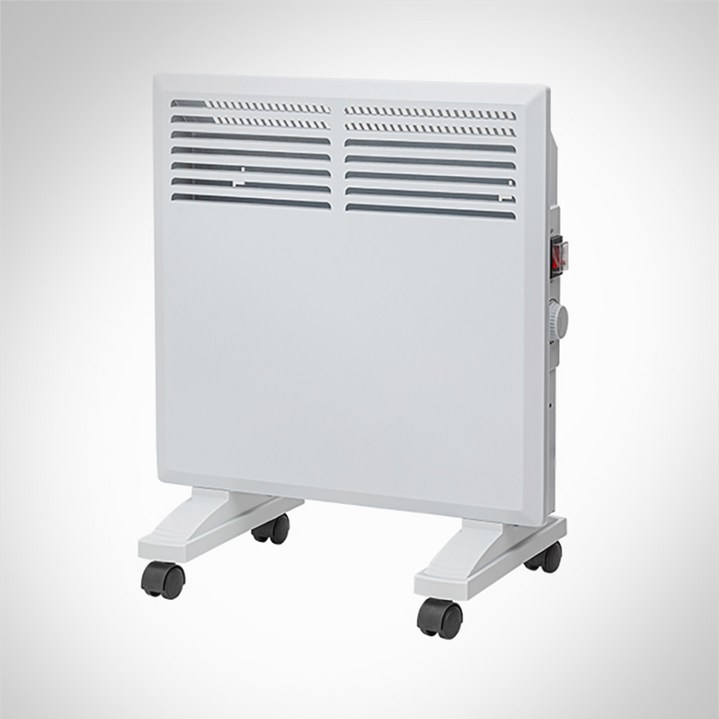 유니맥스 벽걸이 스탠드 겸용 저전력 전기 컨벡션 히터 1000W (500W겸용), 유니맥스 1000W_6평형