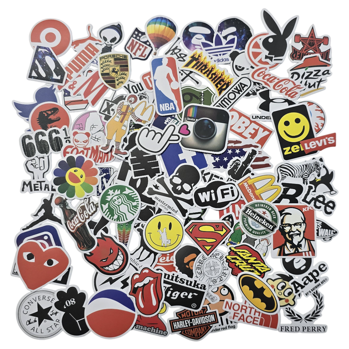 포트렘 캐리어 노트북 스티커 꾸미기 다꾸 100p, 1세트, B 타입