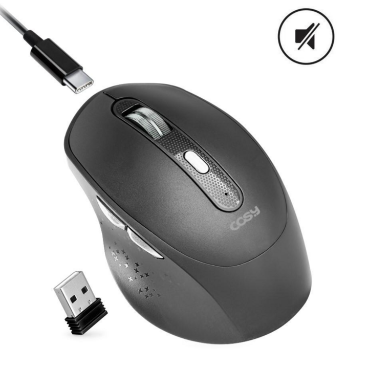 <라일레> 충전식 무소음 무선 마우스