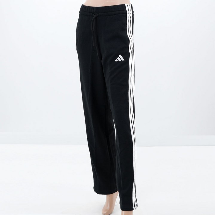 아디다스 여성 트랙 팬츠 긴바지 삼선 츄리닝 기모안감 테리 팬츠 와이드 일자 면 운동복 트레이닝복 하의