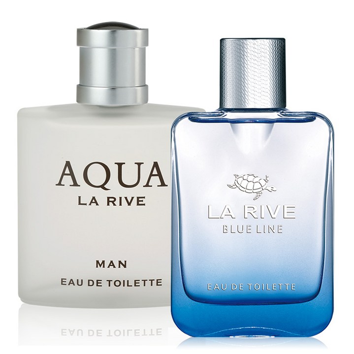 [공식수입] 라리브 남성향수 오드뚜왈렛 2종 (아쿠아맨+블루라인), 90ml*2종, 90ml, 2개