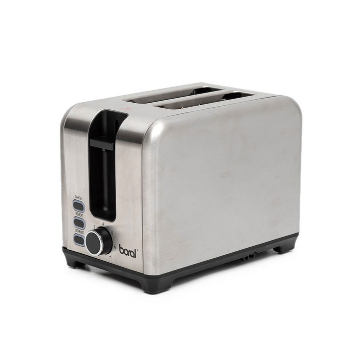 BL컴퍼니 스테인리스 팝업 토스트기 7단 굽기조절 토스터 빵 식빵