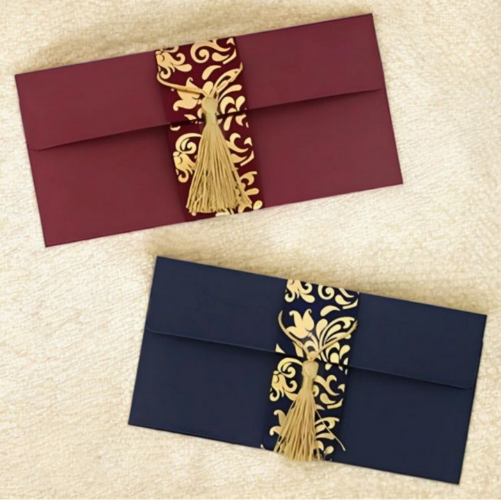 오키지 프리미엄 태슬 부모님 용돈 현금 봉투, 4개(2+2)