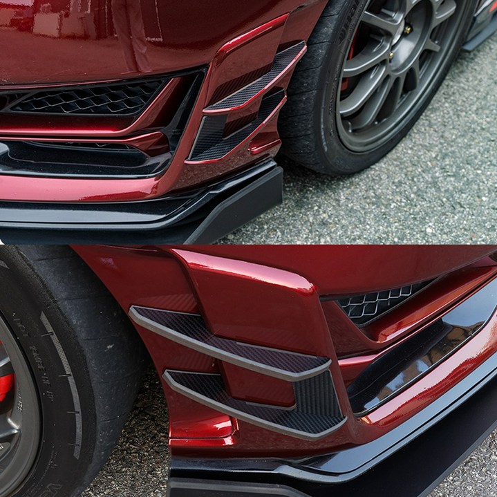 콘보이 현대 벨로스터N 범퍼 카나드윙 몰딩 에어로파츠 바디킷 튜닝용품