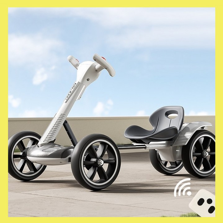 고카트 접이식 전동 루지 전동휠 1인용 전기차 레이싱 미니 드리프트 트레일러