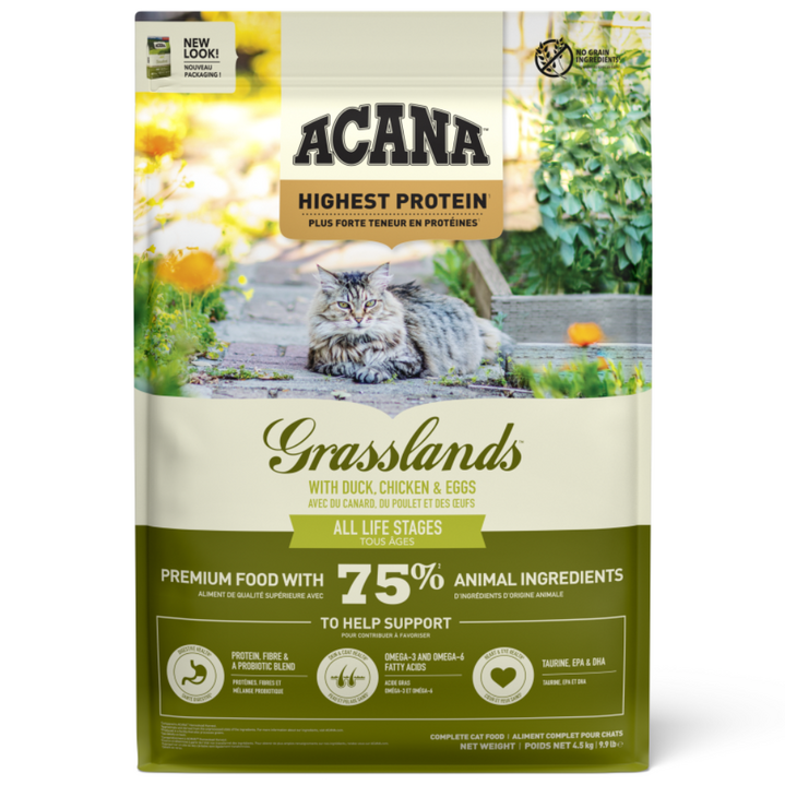 아카나 그래스랜드 캣, 1개, 4.5kg, 닭오리