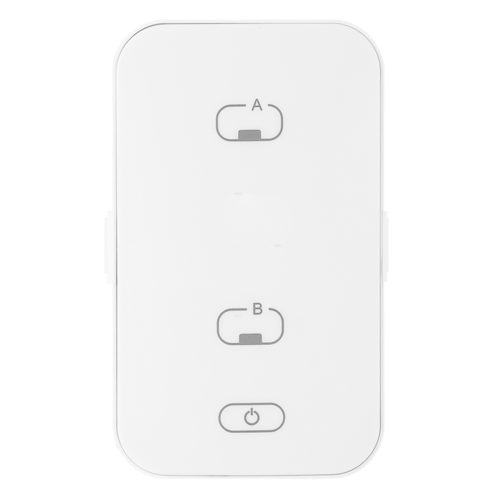 라맥스 2구 터치형 스마트 스위치 RSA302WT, 1개 라맥스 2구 터치형 스마트 스위치 RSA302WT, 1개