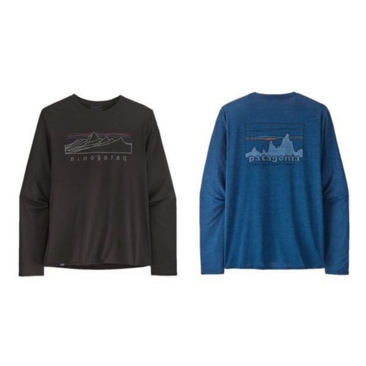 백화점출고 파타고니아 남성 아웃도어 자켓 코리아 25FW 멘즈 롱슬리브드 캐필린 쿨 데일리 그래픽 셔츠  45190Q7 SGH 등산 레 가디건 가을 정장 겨울 간절기
