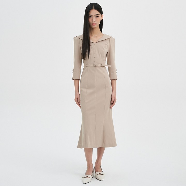 플로움 _Classic Sailor Collar Dress (4color) 41072