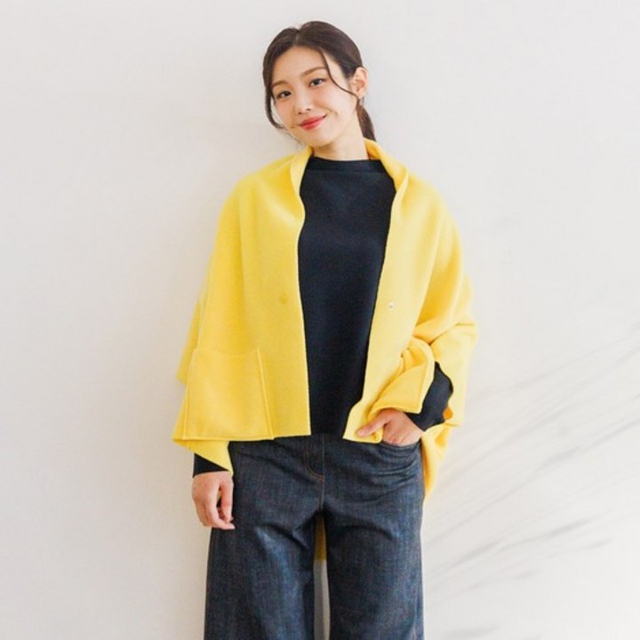 [최초가 118000원] 플리스 가디건 (AHSOCD08)-YELLOW
