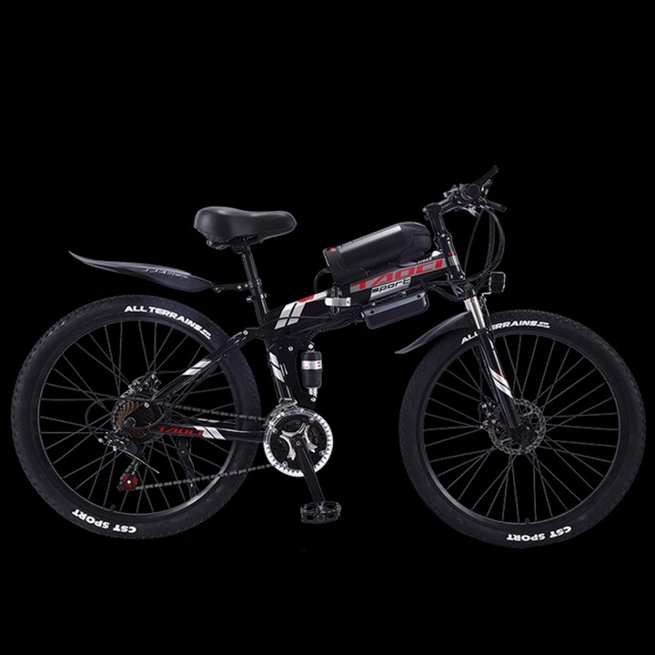 저무리 중국전기자전거 가성비 고성능 pas 파스 배달용 성인 산악 전기 자전거 26 인치 접이식 오토바이 36v 리튬 배터리 새로운 국가 표준 전기 자전거