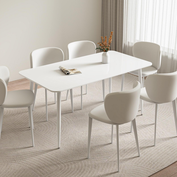 하이피러브 동근사각형 식탁 테이블