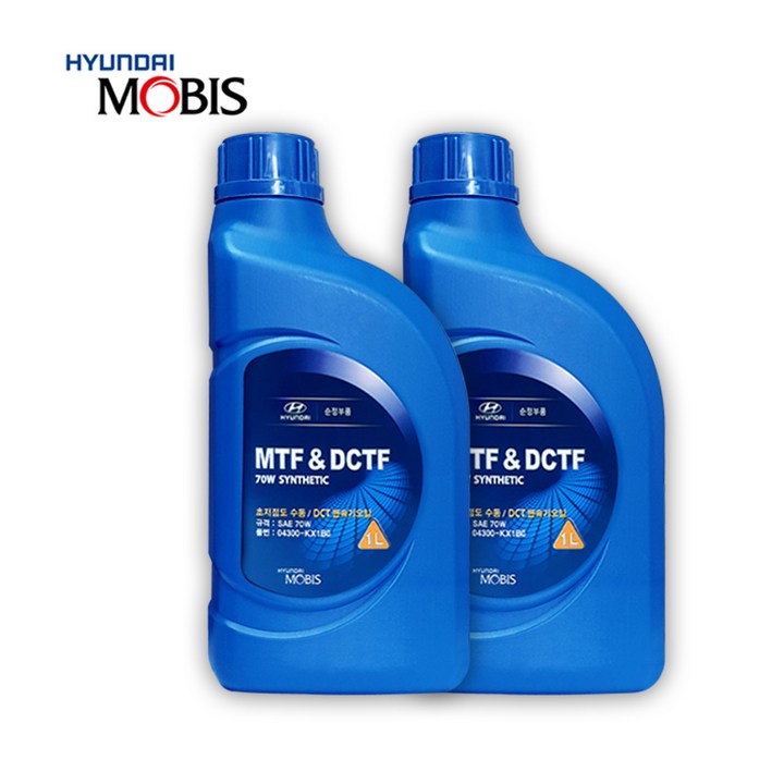 모비스 순정 DCT(더블클러치) 미션오일 04300-KX1B0 2리터 셀토스 스포티지 투싼