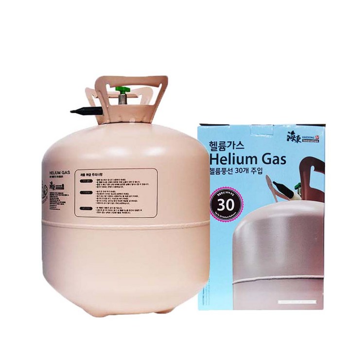 헬륨가스 파티생각 일회용 헬륨가스(30개분량), 30개분량