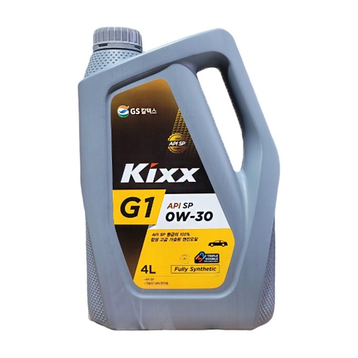 GS 킥스 Kixx G1 SP 0W30, 4L, 0w30, 4개