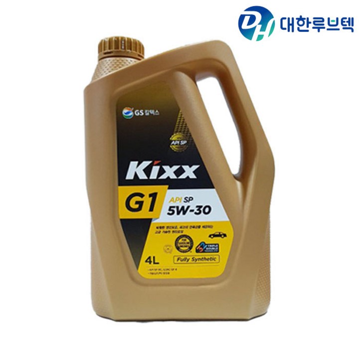 킥스, KIXX G1 5W-30 4L, 가솔린엔진오일, kixx G1 5W30 SP 4L, 1개