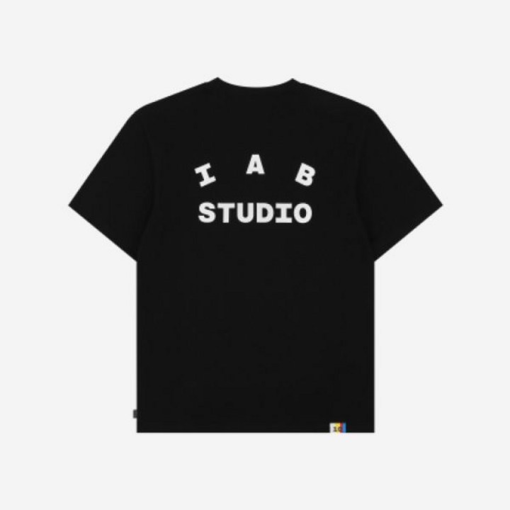 IAB Studio 앱 스튜디오 반팔티 남자 여자 상의 10주년 티셔츠 블랙 10th Anniversary TShirt Black