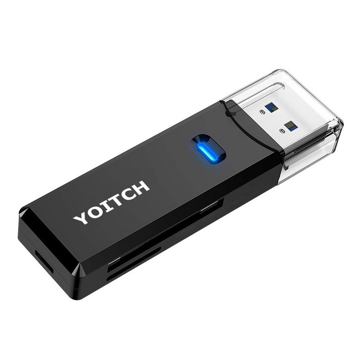 요이치 2in1 USB 2.0 메모리 카드리더기, CTCCR200, 혼합색상 요이치 2in1 USB 2.0 메모리 카드리더기, CTCCR200, 혼합색상