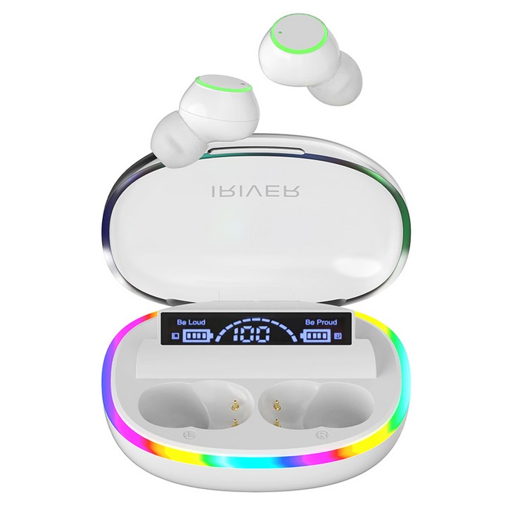 아이리버 레인보우 RGB 무선 블루투스 이어폰