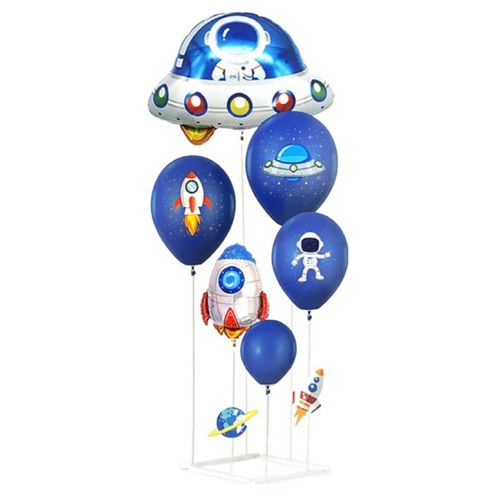 스탠드 우주선 풍선세트
