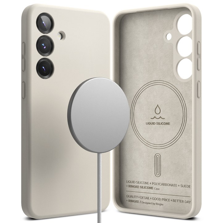 링케 실리콘 맥세이프 마그네틱 휴대폰 케이스