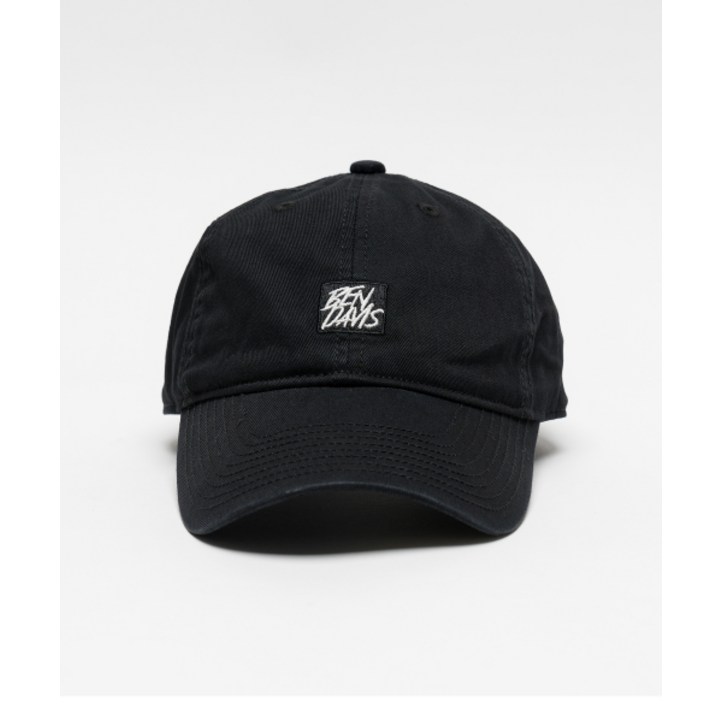 벤데이비스 오리지널 워싱 캔버스 롱 브림 캡 블랙