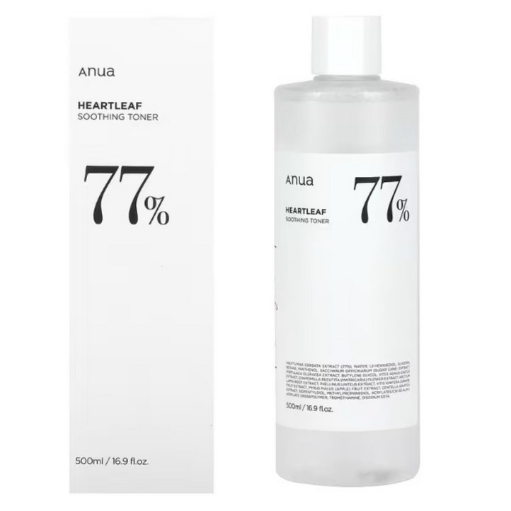 정품보장아누아 어성초 77 수딩 토너 500ml
