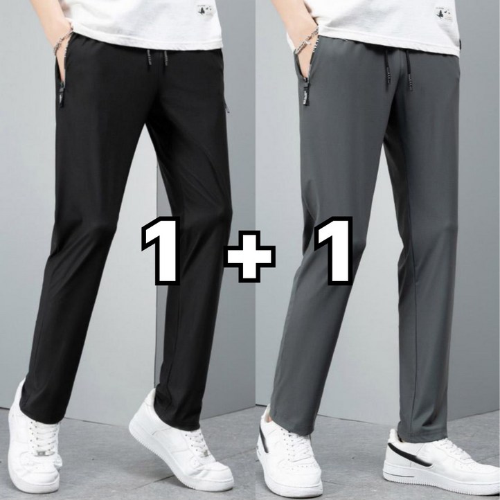 어반네이비 남자 여름 바지 아이스 냉감 쿨링 트레이닝 팬츠 11