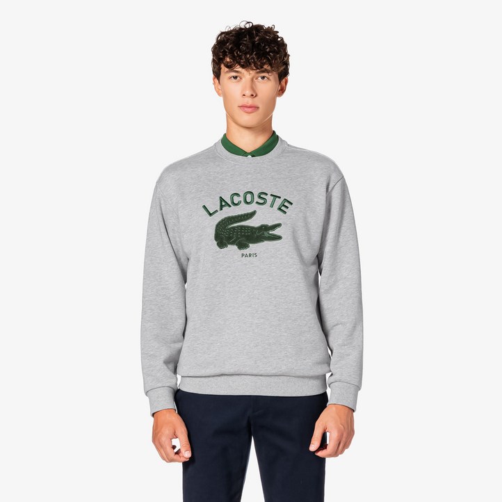 라코스테 공식 남성 테니스 크루넥 스웻셔츠 SH945E55N CCA