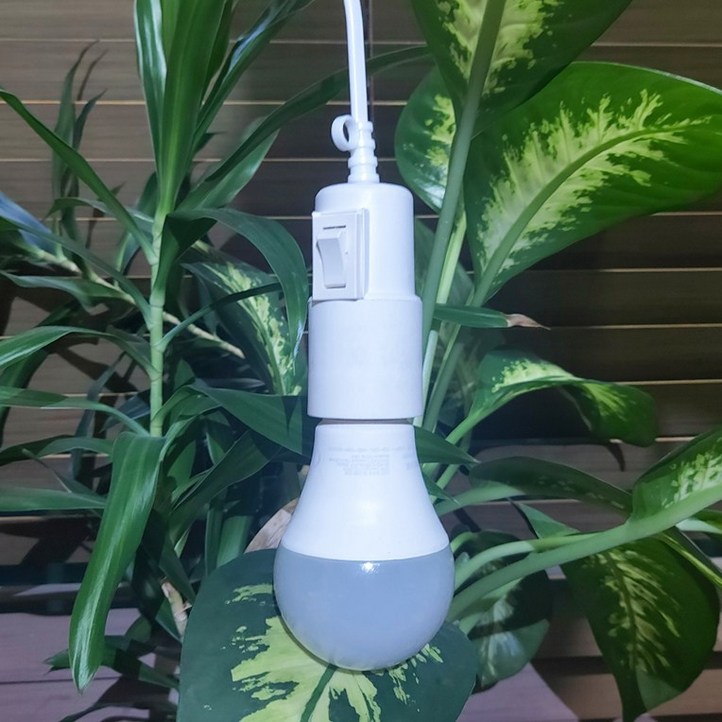 똑딱 스위치 소켓 전선 조명 전등 캠핑 카페 식물등 인테리어 조명등 LED전구 작업등