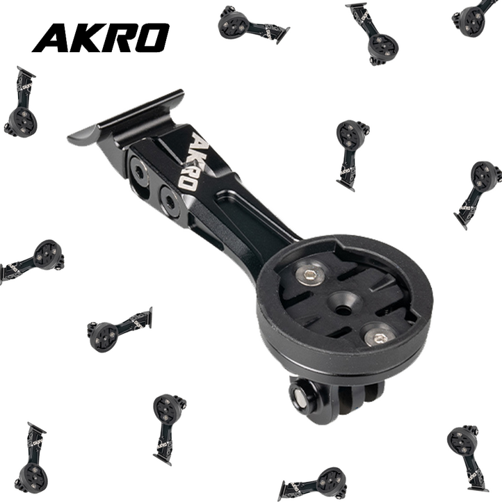 AKRO 콜나고 CC01 일체형 핸들바 전용 트리플 마운트