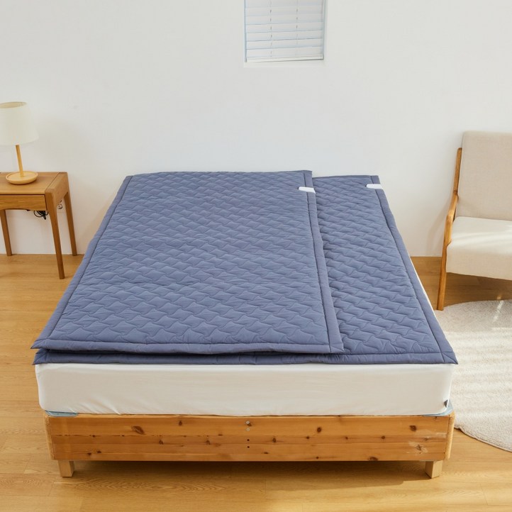 26년 두툼토퍼형한일의료기 전자파없는 탄소매트 1위 EMF 1인용 전기장판 전기매트 전기요, 슈퍼싱글110x200